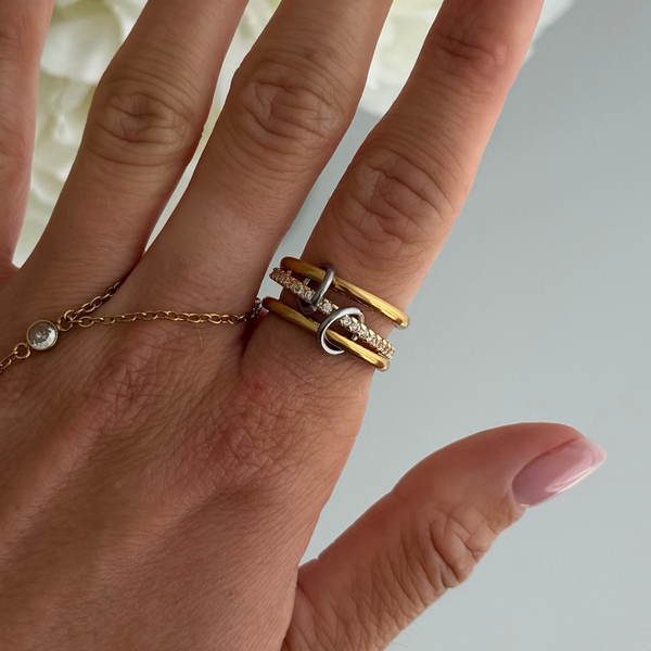 Opposites Attract Ring