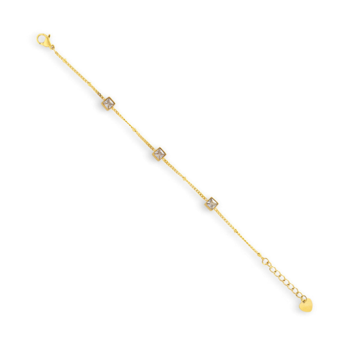 Princess Crystal Station Bracelet - EVRYJEWELS