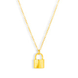 Lock Pendant Necklace - EVRYJEWELS
