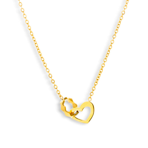 Linked Heart Necklace - EVRYJEWELS