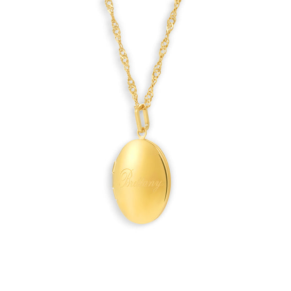 Custom/Personalized Locket Pendant Necklace - EVRYJEWELS