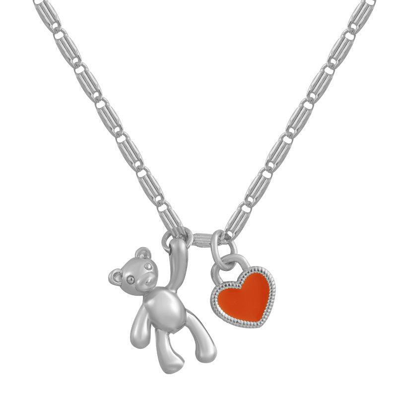 Bear Hug Necklace - EVRYJEWELS
