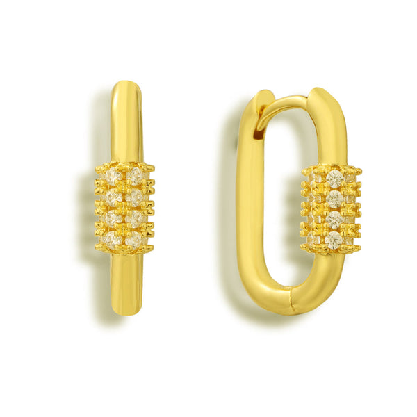 Carabiner Earrings - EVRYJEWELS