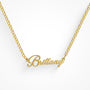 Custom/Personalized Nameplate Curb Necklace - EVRYJEWELS
