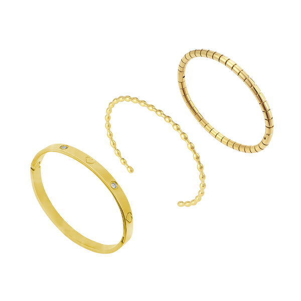 Desert Glow Bundle: 3 Piece Bangle