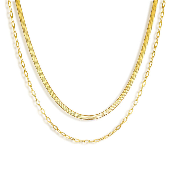 Double Trouble Necklace - EVRYJEWELS