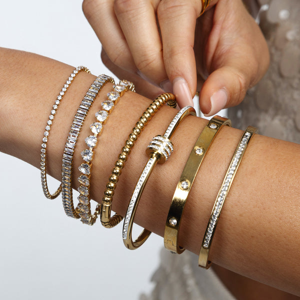 It-Girl Status Tennis Bangle