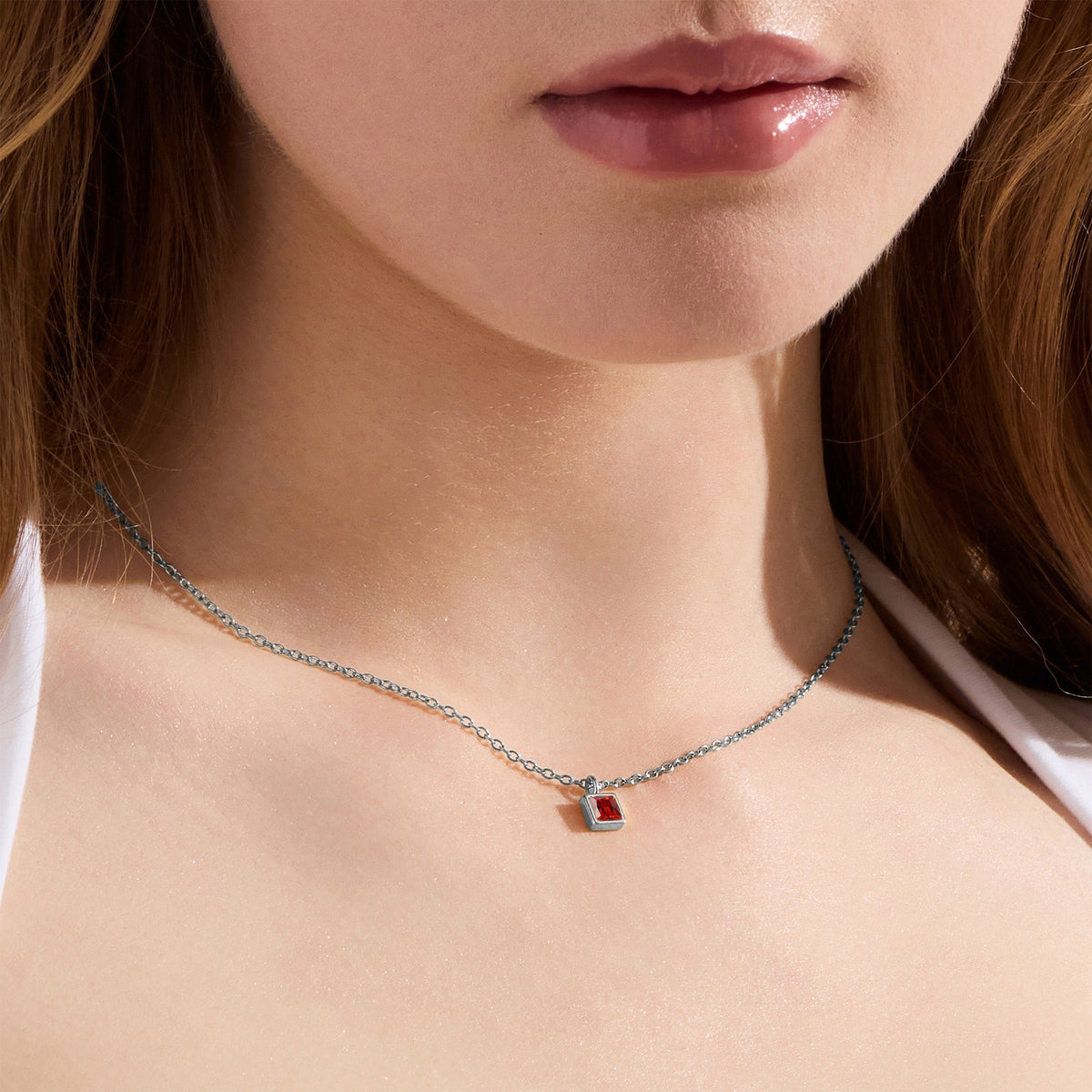 Faye Birthstone Necklace