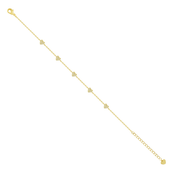 Full Of Love Anklet - EVRYJEWELS