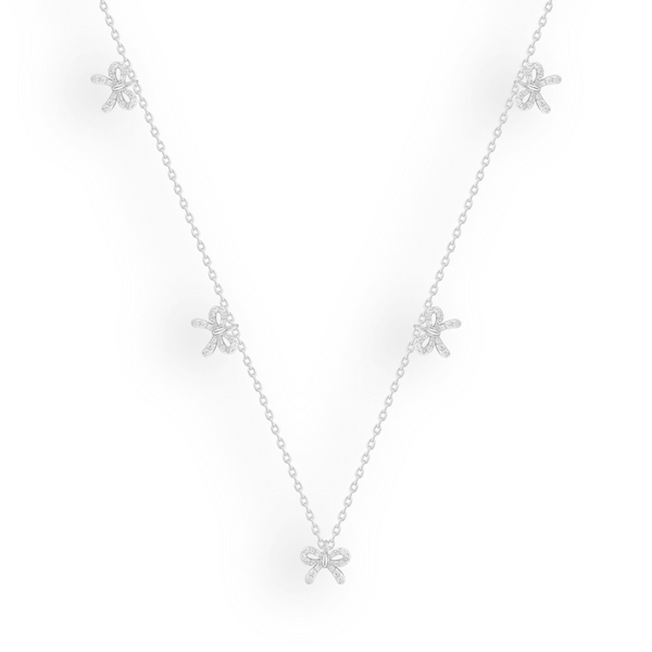 Gilded Bow Necklace - EVRYJEWELS