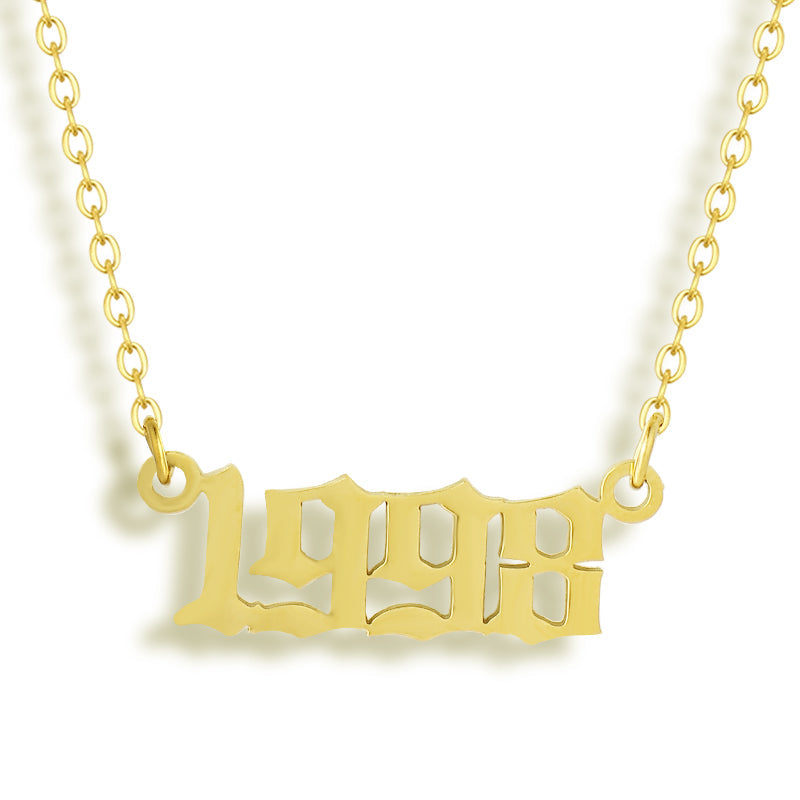 Golden Year Necklace - EVRYJEWELS