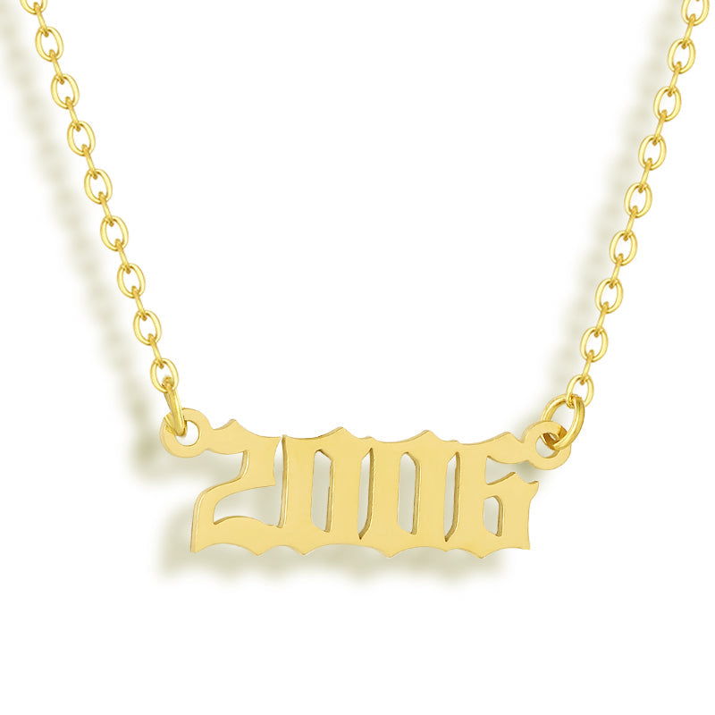 Golden Year Necklace - EVRYJEWELS