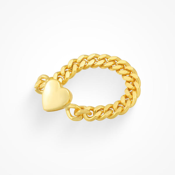 Heart of Gold Ring - EVRYJEWELS