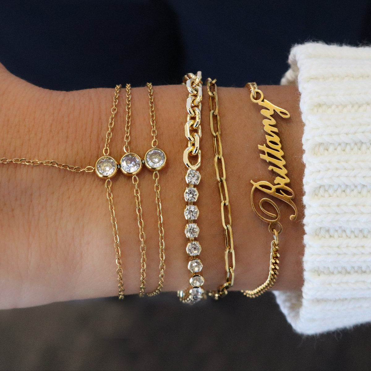 Custom/Personalized Nameplate Curb Bracelet