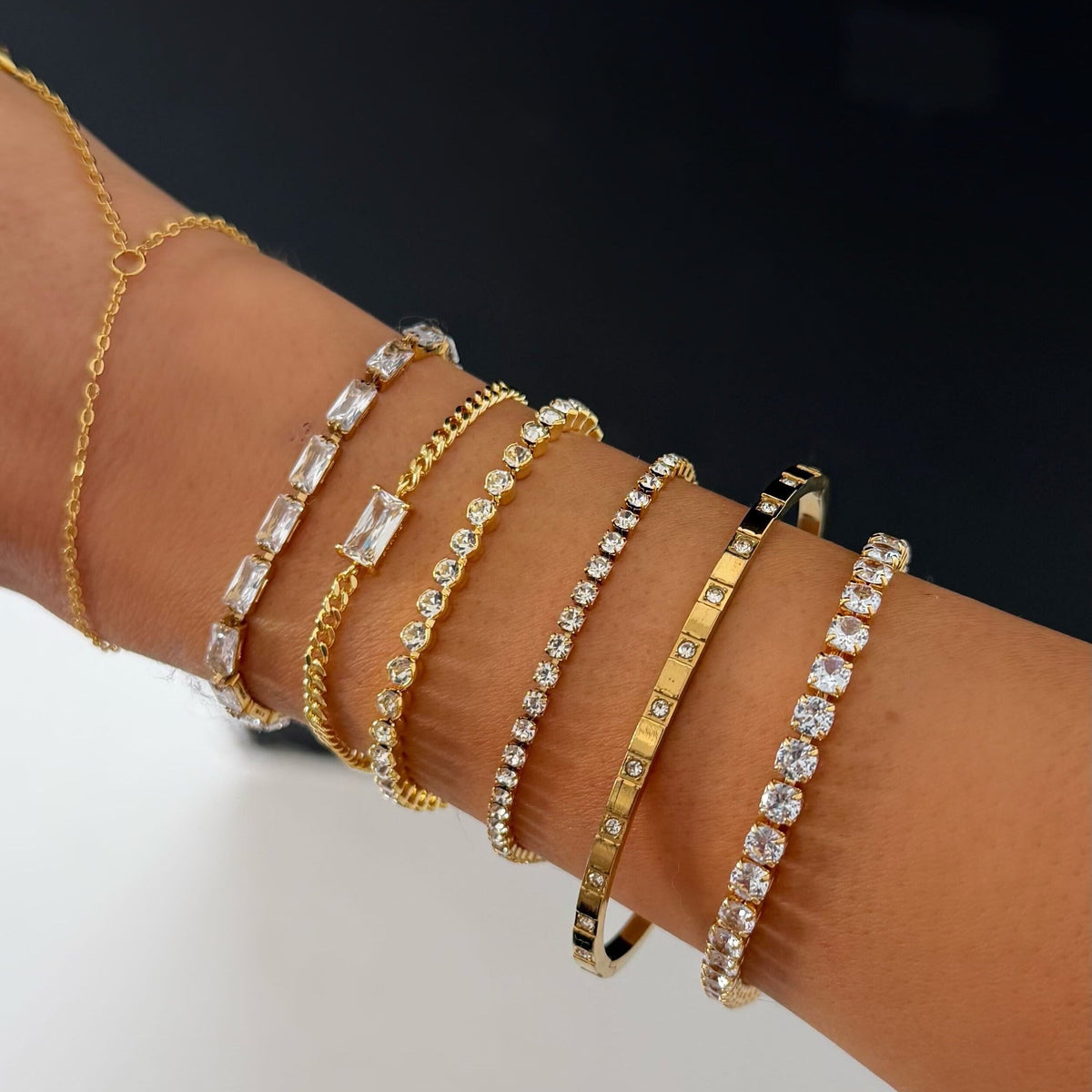 Romance Tennis Bracelet