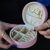 Mini Round Jewelry Box - EVRYJEWELS