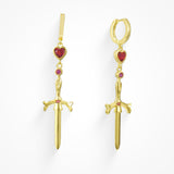 Queen of Hearts Earrings - EVRYJEWELS