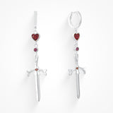 Queen of Hearts Earrings - EVRYJEWELS