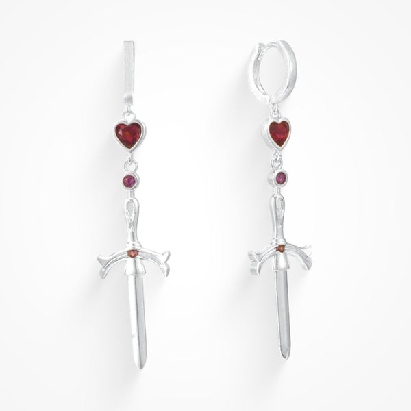 Queen of Hearts Earrings - EVRYJEWELS