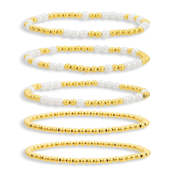 Sunset Bundle : 5 Piece Bracelet Bundle - EVRYJEWELS