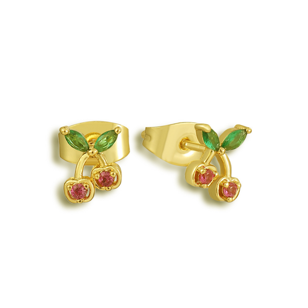 Sweet Cherry Earrings - EVRYJEWELS