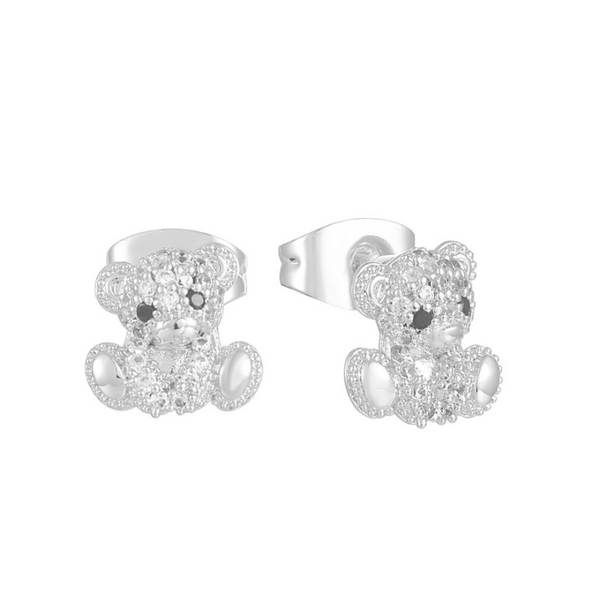 Teddy Bear Earrings - EVRYJEWELS