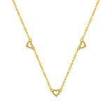 Triple Love Necklace - EVRYJEWELS