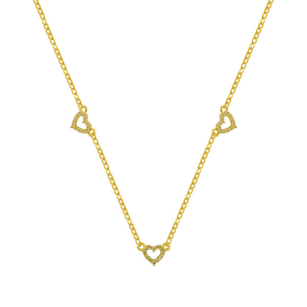 Triple Love Necklace - EVRYJEWELS
