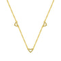 Triple Love Necklace - EVRYJEWELS