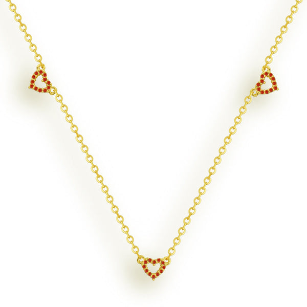 Triple Love Necklace - EVRYJEWELS