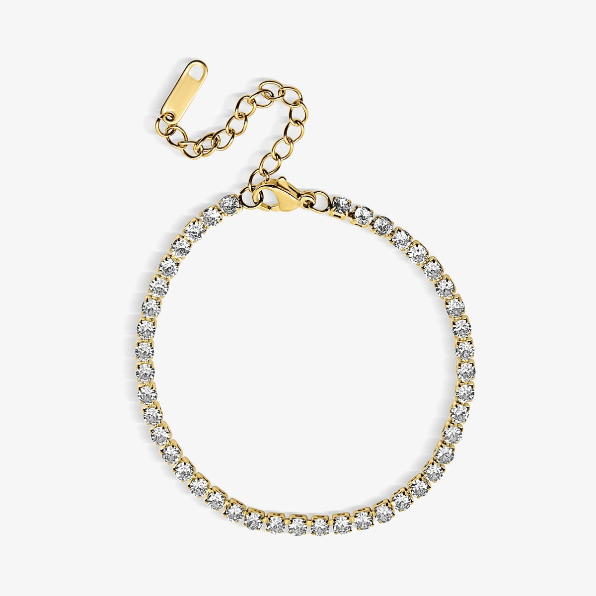 Champagne Tennis Bracelet