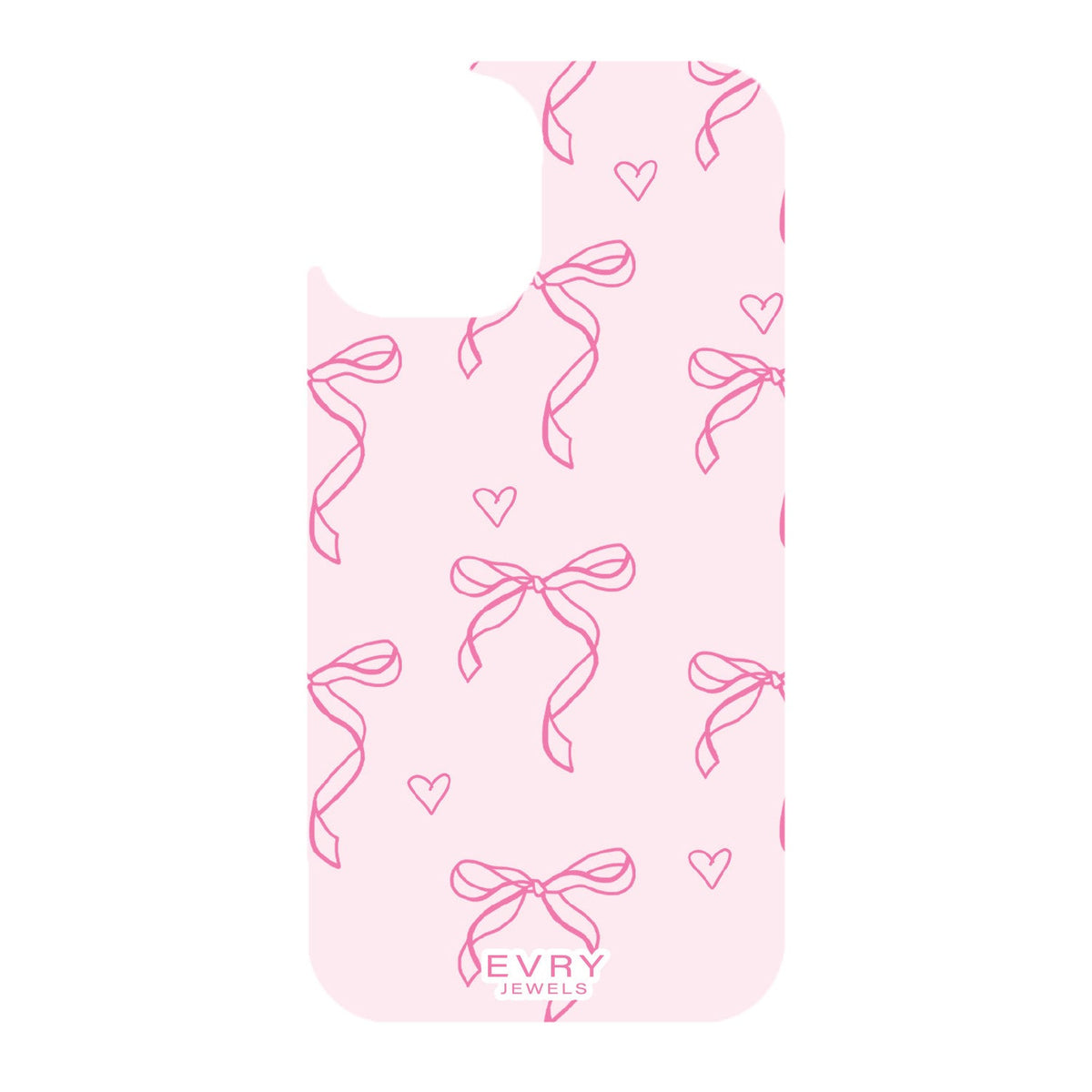 Bows and Hearts Phone Cover