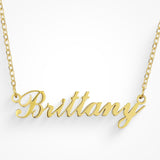 Custom/Personalized Nameplate Necklace - EVRYJEWELS