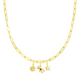 Cutie Collective Charm Bundle Necklace - EVRYJEWELS