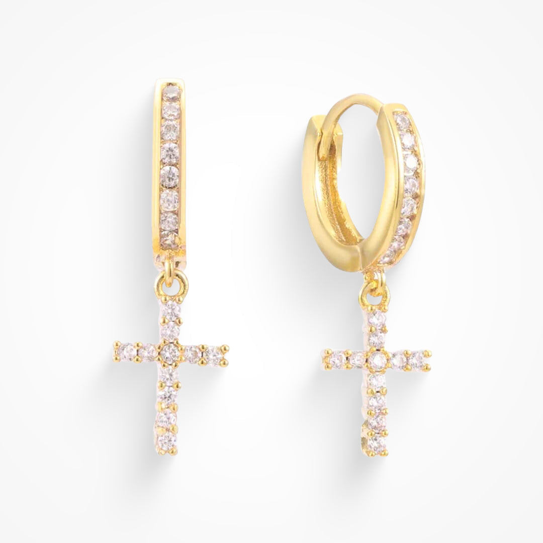 Don't Cross Me Earrings - EVRYJEWELS