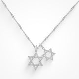 Double Star Necklace - EVRYJEWELS