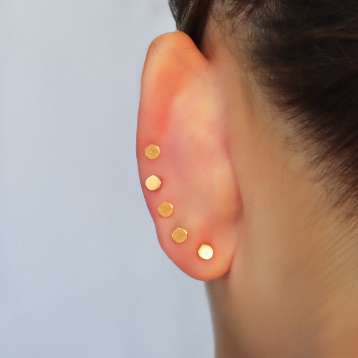 Starry Eyes Duo Flat Back Earrings