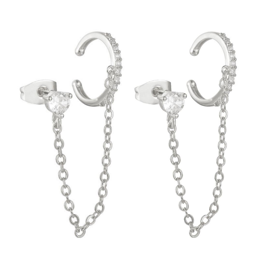 Hooked On You Earring/Earcuff - EVRYJEWELS