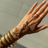 Moonlit Serpent Hand Chain - EVRYJEWELS