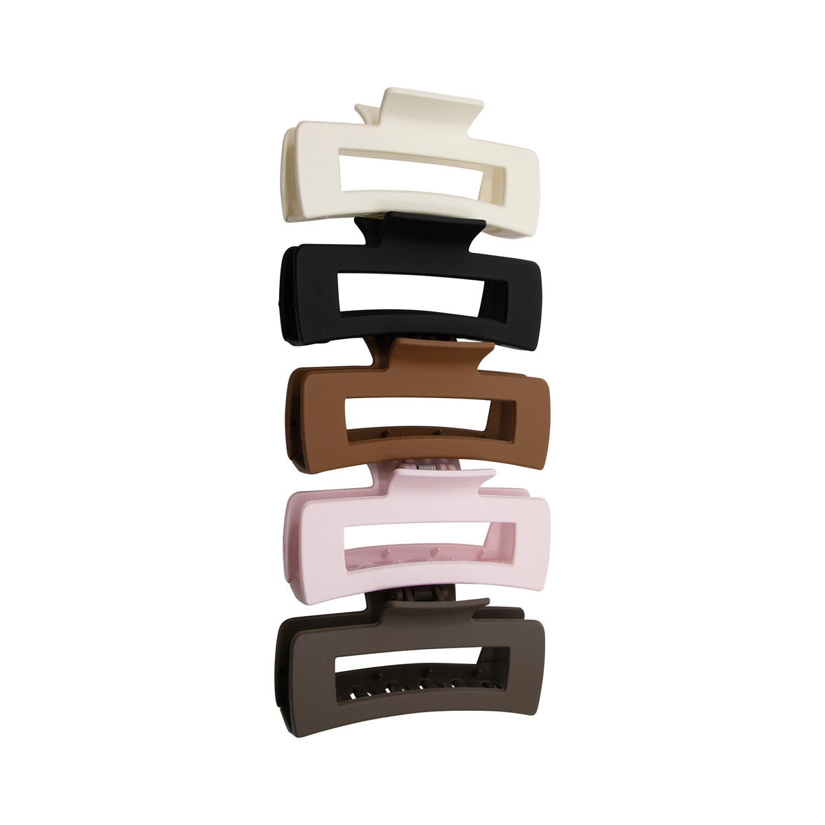 Muted Muse Claw Clips - 15-Pack