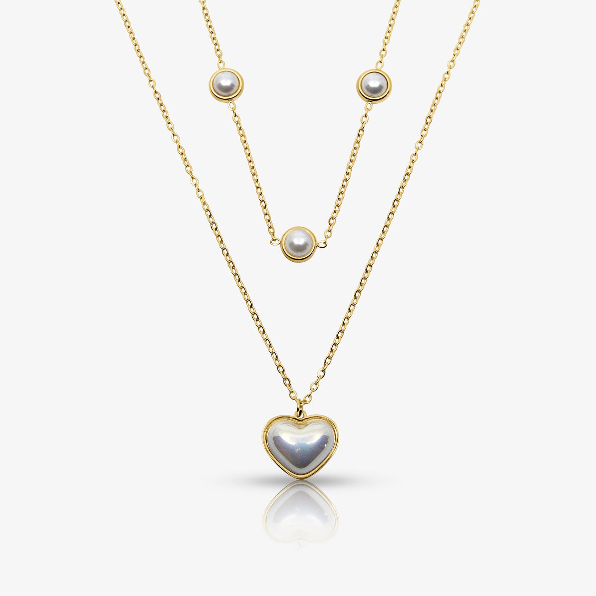 Pearly Love Necklace - EVRYJEWELS