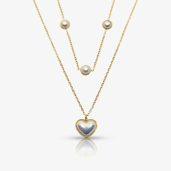 Pearly Love Necklace - EVRYJEWELS