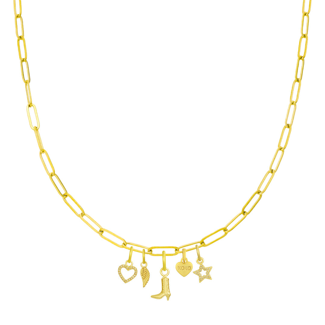 Dream Rodeo Charm Bundle Necklace - EVRYJEWELS