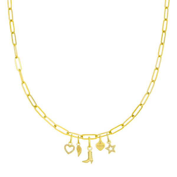 Dream Rodeo Charm Bundle Necklace - EVRYJEWELS