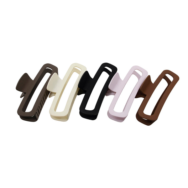 Sweet Neutral Claw Clips Set - 5-Pack